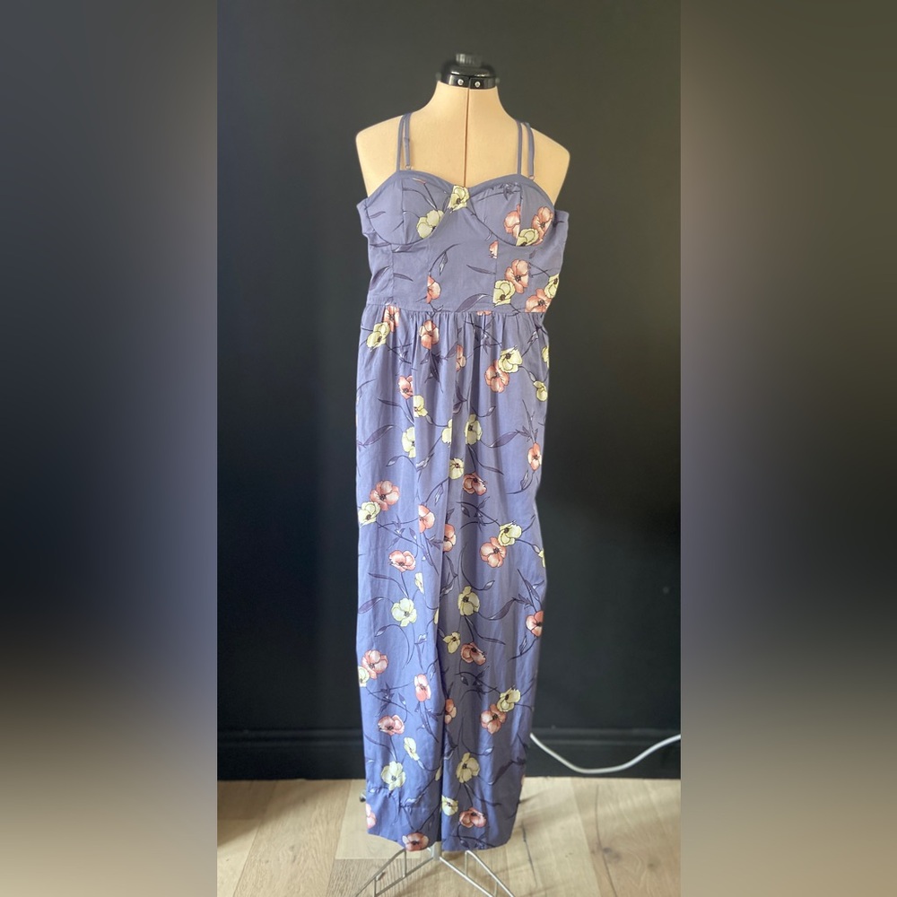 Floral Sleeveless romper